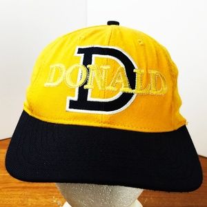 VTG Donald Duck Goofy Hat Co Adult size Disney